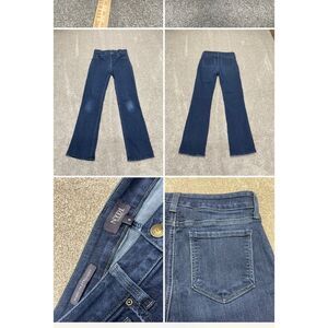 NYDJ womens Marilyn straight jeans sz 8 lift x tuck technology high rise retro